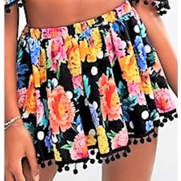 asos swim skirt